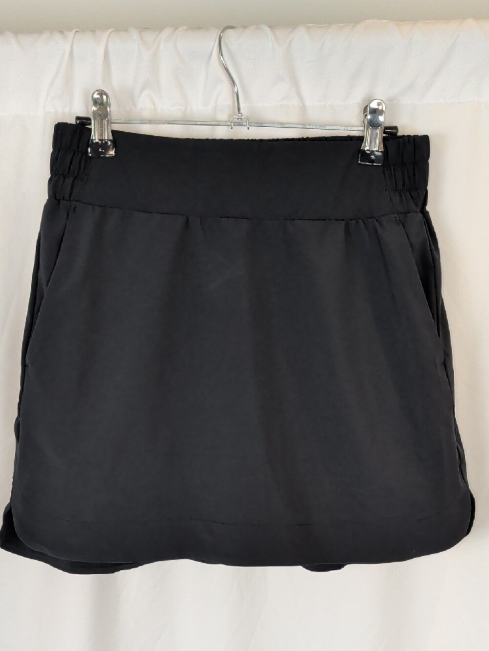 NWOT CRZ Yoga Black High Waisted Quick Dry Athletic Skort Small